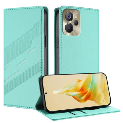 Embossed Multi-functional Wallet Retro Leather Phone Case, For Realme 10 Pro, For Realme 10 Pro+, For Realme 10 5G, For Realme C33, For Realme C30, For Realme V23