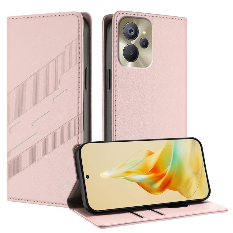 Embossed Multi-functional Wallet Retro Leather Phone Case, For Realme 10 Pro, For Realme 10 Pro+, For Realme 10 5G, For Realme C33, For Realme C30, For Realme V23