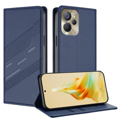 Embossed Multi-functional Wallet Retro Leather Phone Case, For Realme 10 Pro, For Realme 10 Pro+, For Realme 10 5G, For Realme C33, For Realme C30, For Realme V23