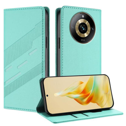 Embossed Multi-functional Wallet Retro Leather Phone Case, For Realme 10 Pro, For Realme 10 Pro+, For Realme 10 5G, For Realme C33, For Realme C30, For Realme V23