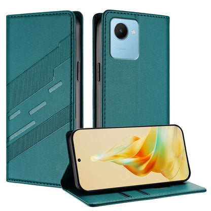 Embossed Multi-functional Wallet Retro Leather Phone Case, For Realme 10 Pro, For Realme 10 Pro+, For Realme 10 5G, For Realme C33, For Realme C30, For Realme V23