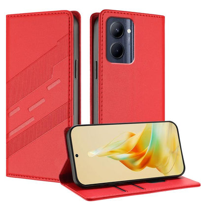 Embossed Multi-functional Wallet Retro Leather Phone Case, For Realme 10 Pro, For Realme 10 Pro+, For Realme 10 5G, For Realme C33, For Realme C30, For Realme V23