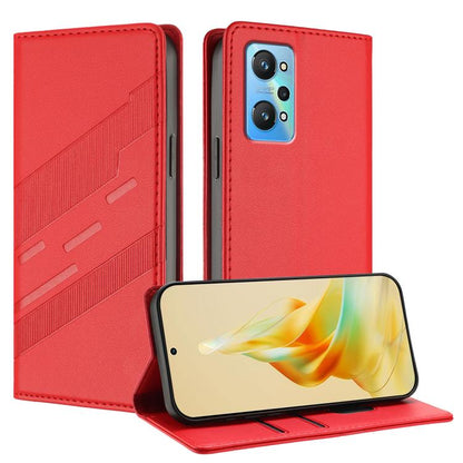 Embossed Multi-functional Wallet Retro Leather Phone Case, For Realme GT Neo3, For Realme 9 Pro+, For Realme 9 Pro, For Realme 9i, For Realme GT Neo2, For Realme 8 5G
