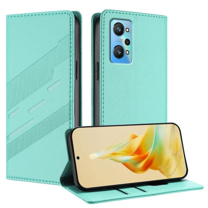 Embossed Multi-functional Wallet Retro Leather Phone Case, For Realme GT Neo3, For Realme 9 Pro+, For Realme 9 Pro, For Realme 9i, For Realme GT Neo2, For Realme 8 5G