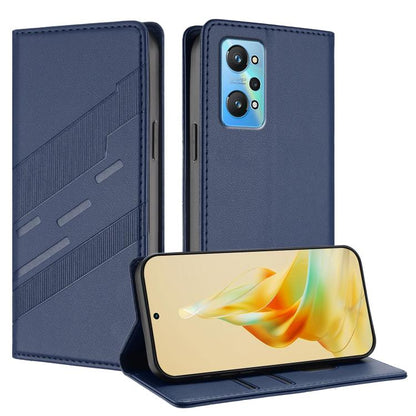 Embossed Multi-functional Wallet Retro Leather Phone Case, For Realme GT Neo3, For Realme 9 Pro+, For Realme 9 Pro, For Realme 9i, For Realme GT Neo2, For Realme 8 5G
