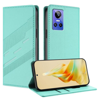 Embossed Multi-functional Wallet Retro Leather Phone Case, For Realme GT Neo3, For Realme 9 Pro+, For Realme 9 Pro, For Realme 9i, For Realme GT Neo2, For Realme 8 5G