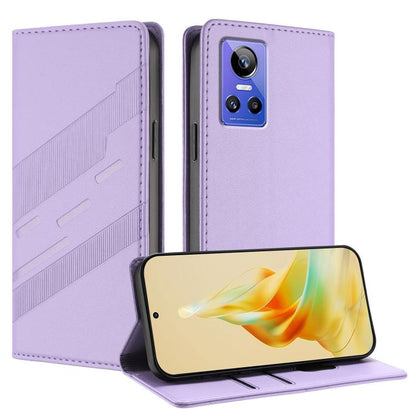 Embossed Multi-functional Wallet Retro Leather Phone Case, For Realme GT Neo3, For Realme 9 Pro+, For Realme 9 Pro, For Realme 9i, For Realme GT Neo2, For Realme 8 5G