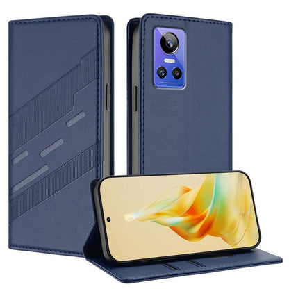 Embossed Multi-functional Wallet Retro Leather Phone Case, For Realme GT Neo3, For Realme 9 Pro+, For Realme 9 Pro, For Realme 9i, For Realme GT Neo2, For Realme 8 5G