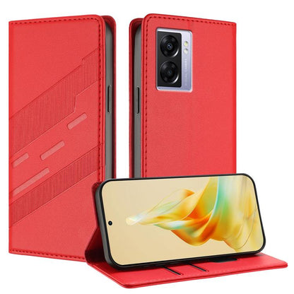 Embossed Multi-functional Wallet Retro Leather Phone Case, For Realme 10 Pro, For Realme 10 Pro+, For Realme 10 5G, For Realme C33, For Realme C30, For Realme V23