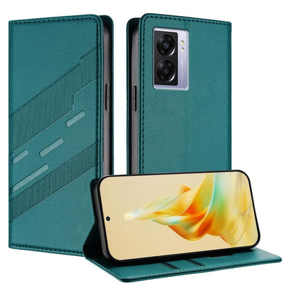 Embossed Multi-functional Wallet Retro Leather Phone Case, For Realme 10 Pro, For Realme 10 Pro+, For Realme 10 5G, For Realme C33, For Realme C30, For Realme V23