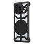 Hollow Carbon Fiber Rotating Bracket MagSafe Phone Case, For Redmi K80 Pro, For Redmi K80, For Redmi K70 / K70 Pro