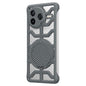 Hollow Carbon Fiber Rotating Bracket MagSafe Phone Case, For Redmi K80 Pro, For Redmi K80, For Redmi K70 / K70 Pro