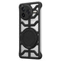 Hollow Carbon Fiber Rotating Bracket MagSafe Phone Case, For Redmi K80 Pro, For Redmi K80, For Redmi K70 / K70 Pro