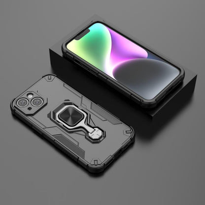 Metal Kickstand TPU Hybrid PC Phone Case, For iPhone 13