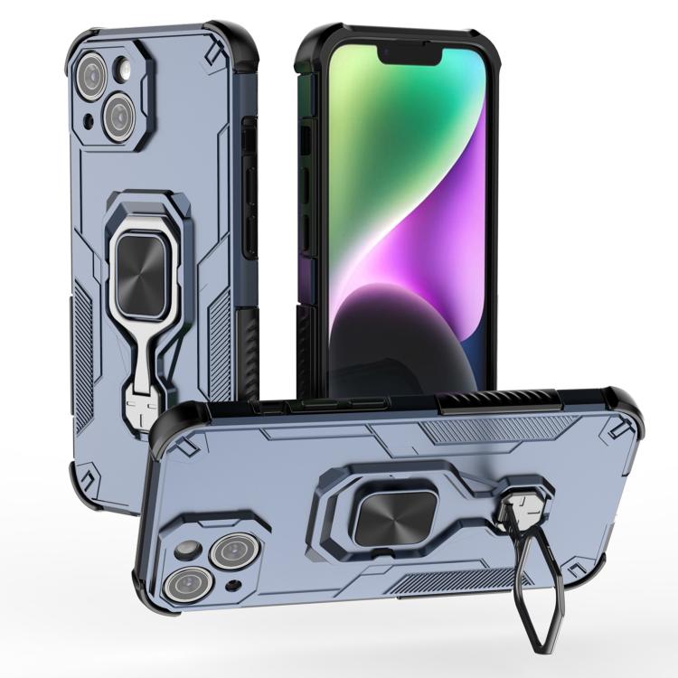 Metal Kickstand TPU Hybrid PC Phone Case, For iPhone 13