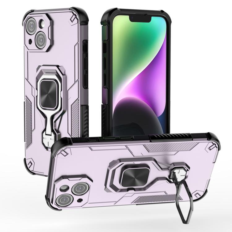 Metal Kickstand TPU Hybrid PC Phone Case, For iPhone 13
