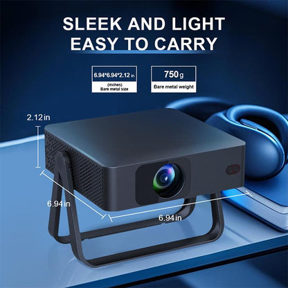 N5-A 1280x720P LCD Smart HD Projector, US Plug, UK Plug, AU Plug, EU Plug