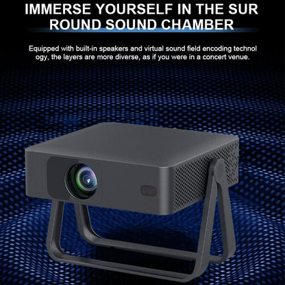 N5-A 1280x720P LCD Smart HD Projector, US Plug, UK Plug, AU Plug, EU Plug