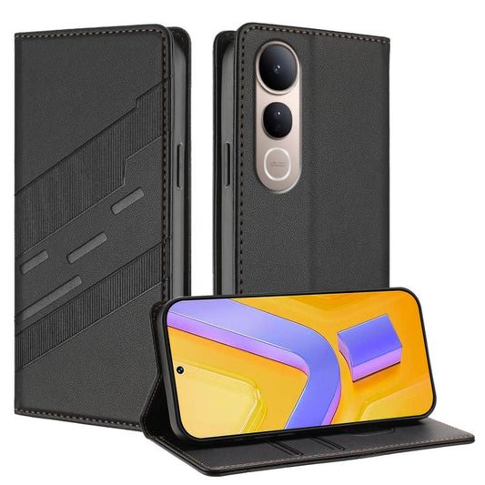 Embossed Multi-functional Wallet Retro Leather Phone Case, For vivo V50 Lite 5G, For vivo Y29s 5G Global, For vivo Y29 4G Global, For vivo V50 5G Global, For vivo Y19s 4G Global, For vivo Y300 5G Global