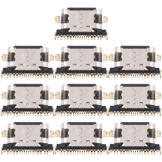10pcs Original Charging Port Connector, For vivo Y200 4G, For vivo S20 5G V2429A, For vivo S20 Pro 5G V2430A, For vivo Y300 5G, For vivo Y37 Pro, For vivo Y300 Pro 5G V2410A, For vivo S19 Pro V2362A, For vivo S19 V2364A, For vivo X100s Pro, For vivo X1...