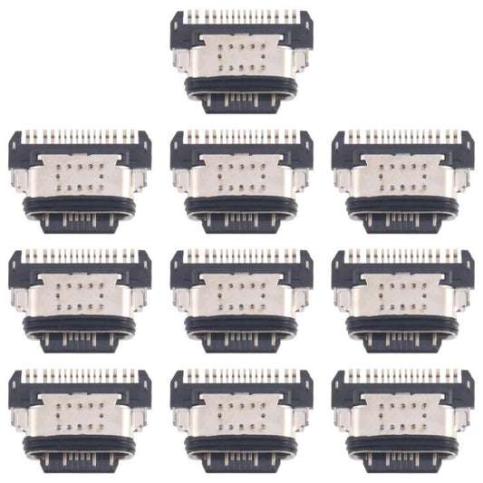 10pcs Original Charging Port Connector, For vivo iQOO Z5, For vivo X70 Pro, For vivo X70, For vivo Y33s 4G, For vivo iQOO 8 Pro, For vivo iQOO, For vivo Y37 5G