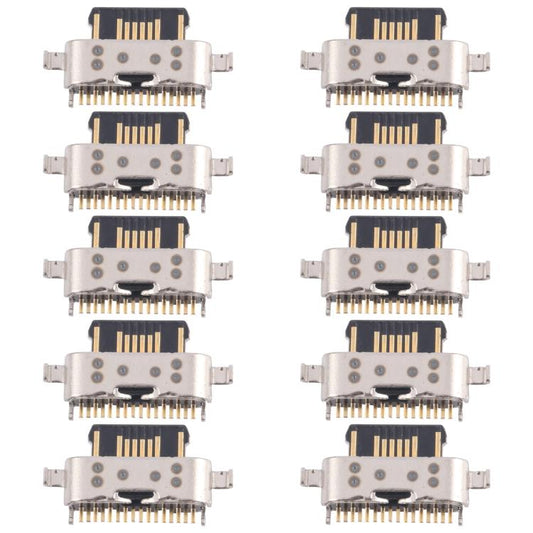 10pcs Original Charging Port Connector, For Motorola Moto G15 Power, For Motorola Moto G05, For Motorola Moto G15, For Motorola Moto G35, For Motorola Moto Edge 50, For Motorola Moto Razr 50 5G, For Motorola Moto G9, For Motorola Moto G34��������������...