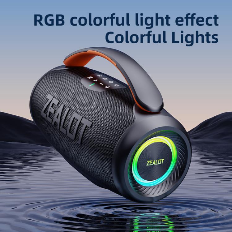 Zealot P11 50W Portable Outdoor RGB Bluetooth Speaker