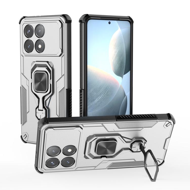 Metal Kickstand TPU Hybrid PC Phone Case, For Redmi K70E, For Redmi K70