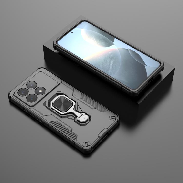 Metal Kickstand TPU Hybrid PC Phone Case, For Redmi K70E, For Redmi K70