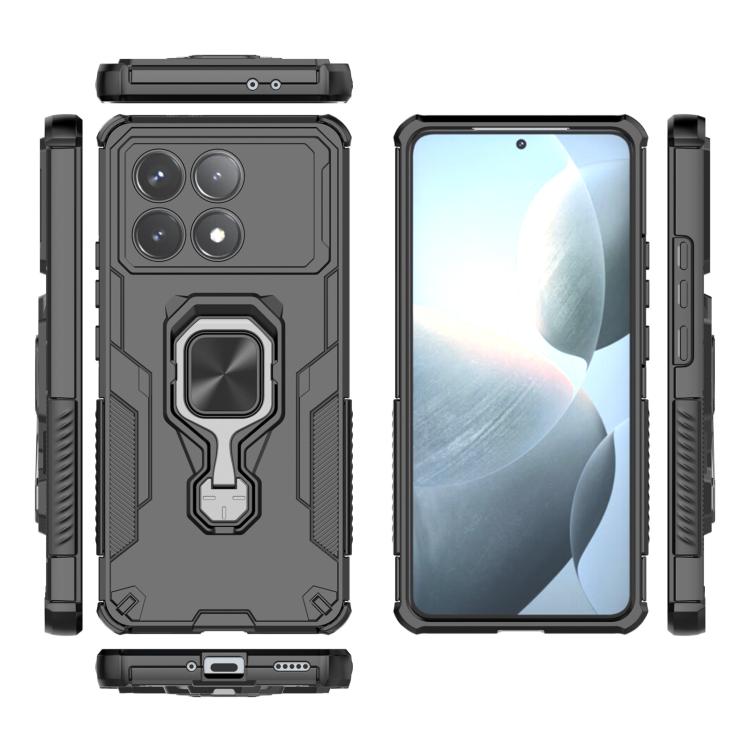 Metal Kickstand TPU Hybrid PC Phone Case, For Redmi K70E, For Redmi K70