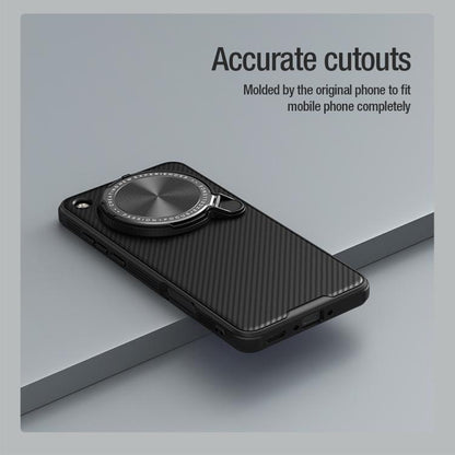 NILLKIN Black Mirror Prop CD Texture Mirror Phone Case, For OPPO Find X8 Ultra