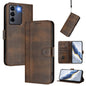 Line Splicing Buckle Retro Leather Phone Case, For vivo V27 5G / V27 Pro 5G Global, For vivo V27e 4G / T2 4G Global, For vivo Y72 5G / Y52 5G / iQOO Z3, For vivo Y35 4G / Y22s 4G / Y22 4G Global, For vivo Y55s 5G 2023 / Y30 5G��������������������������...