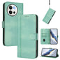 Line Splicing Buckle Retro Leather Phone Case, For vivo Y03 4G / Y18 4G Global, For vivo V30E 5G Global / V40 Lite 5G, For vivo S19, For vivo Y28 4G Global, For vivo X100s 5G, For vivo Y38 5G / T3x 5G Global