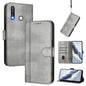 Line Splicing Buckle Retro Leather Phone Case, For vivo Y19 / U3 / Y5s / Z5i / U20, For vivo Y27 4G 2023 Global
