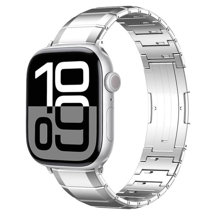 One-Bead Pure Titanium Buckle Watch Band, For Apple Watch 46mm / 49mm / 45mm / 44mm, For Apple Watch 42mm / 41mm / 40mm / 38mm