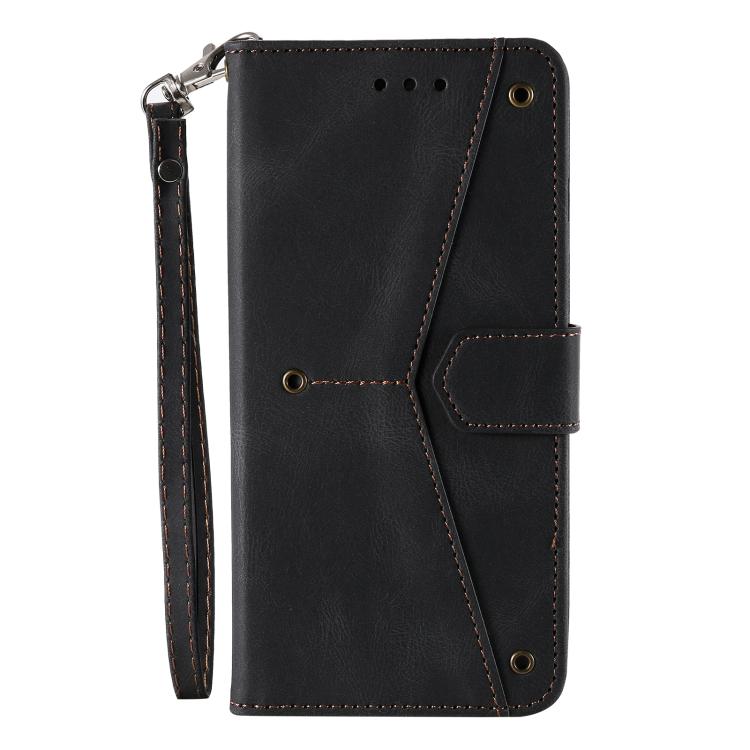 Nail Skin Feel Stitching Calf Texture Leather Phone Case, For OPPO Reno13 Pro