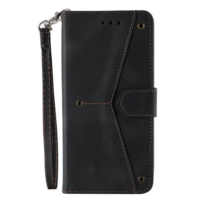 Nail Skin Feel Stitching Calf Texture Leather Phone Case, For OPPO Reno13 Pro