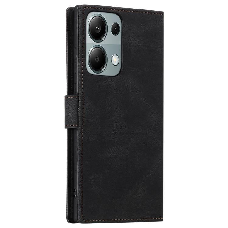 Nail Skin Feel Stitching Calf Texture Leather Phone Case, For OPPO Reno13 Pro