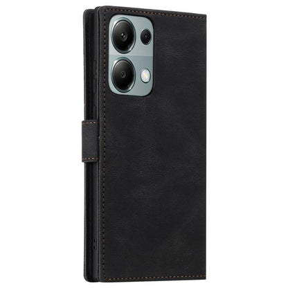 Nail Skin Feel Stitching Calf Texture Leather Phone Case, For OPPO Reno13 Pro