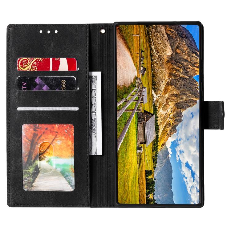 Nail Skin Feel Stitching Calf Texture Leather Phone Case, For OPPO Reno13 Pro