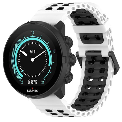 Ocean Dual Pin Buckle Silicone Watch Band, 24mm, 22mm