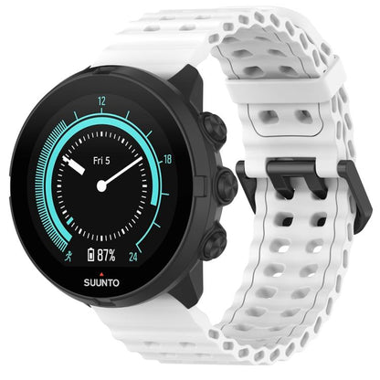 Ocean Dual Pin Buckle Silicone Watch Band, 24mm, 22mm