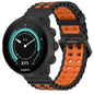 Ocean Dual Pin Buckle Silicone Watch Band, 24mm, 22mm