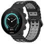 Ocean Dual Pin Buckle Silicone Watch Band, 24mm, 22mm