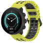 Ocean Dual Pin Buckle Silicone Watch Band, 24mm, 22mm