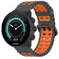 Ocean Dual Pin Buckle Silicone Watch Band, 24mm, 22mm