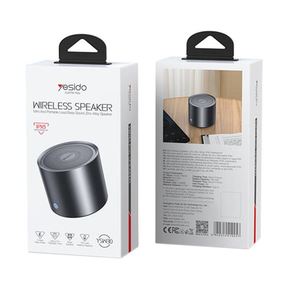 Yesido YSW30 3W IPX5 Waterproof Portable Zinc Alloy Bluetooth Speaker, YSW30