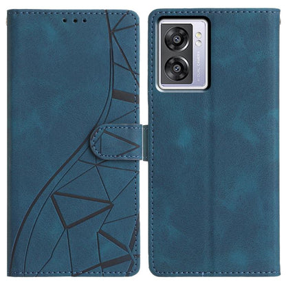 Triangles Embossed Leather Phone Case, For OPPO Reno8 Lite 5G / Reno7 Z, For OPPO A57 / A77 5G, For OPPO Reno8 Pro 5G Global, For OPPO Reno8 5G Global, For OPPO Find X5 Pro, For OPPO Find X5, For OPPO Find X5 Lite, For OPPO A96 / A76 / A36