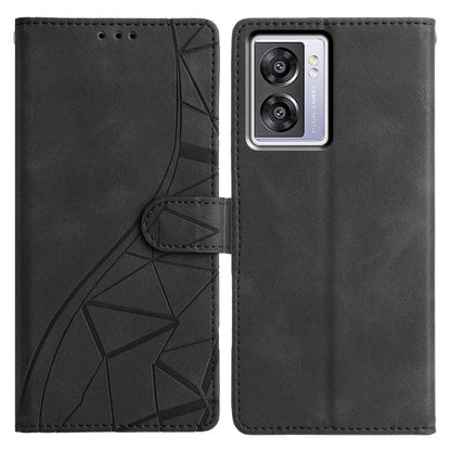 Triangles Embossed Leather Phone Case, For OPPO Reno8 Lite 5G / Reno7 Z, For OPPO A57 / A77 5G, For OPPO Reno8 Pro 5G Global, For OPPO Reno8 5G Global, For OPPO Find X5 Pro, For OPPO Find X5, For OPPO Find X5 Lite, For OPPO A96 / A76 / A36