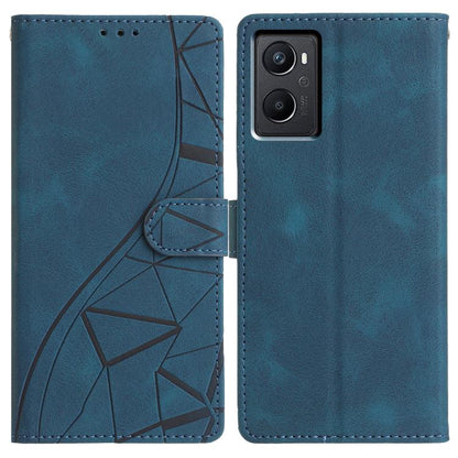 Triangles Embossed Leather Phone Case, For OPPO Reno8 Lite 5G / Reno7 Z, For OPPO A57 / A77 5G, For OPPO Reno8 Pro 5G Global, For OPPO Reno8 5G Global, For OPPO Find X5 Pro, For OPPO Find X5, For OPPO Find X5 Lite, For OPPO A96 / A76 / A36